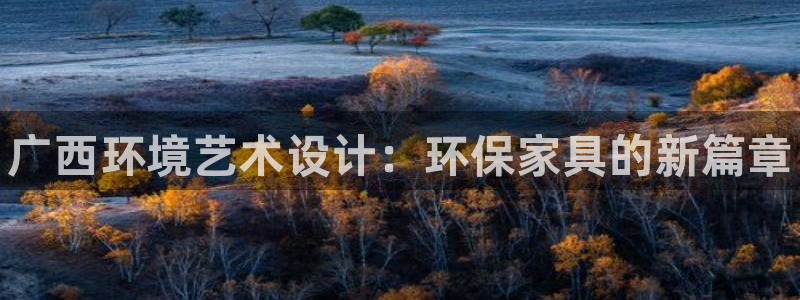 杏耀官网娱乐：广西环境艺术设计：环保家具的新篇章