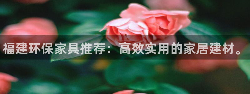 杏耀平台怎么注册：福建环保家具推荐：高效实用的家居建材。