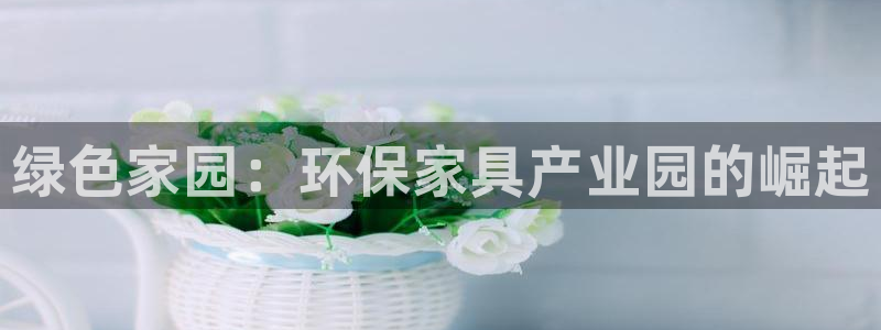 杏耀代理日工资多少：绿色家园：环保家具产业园的崛起